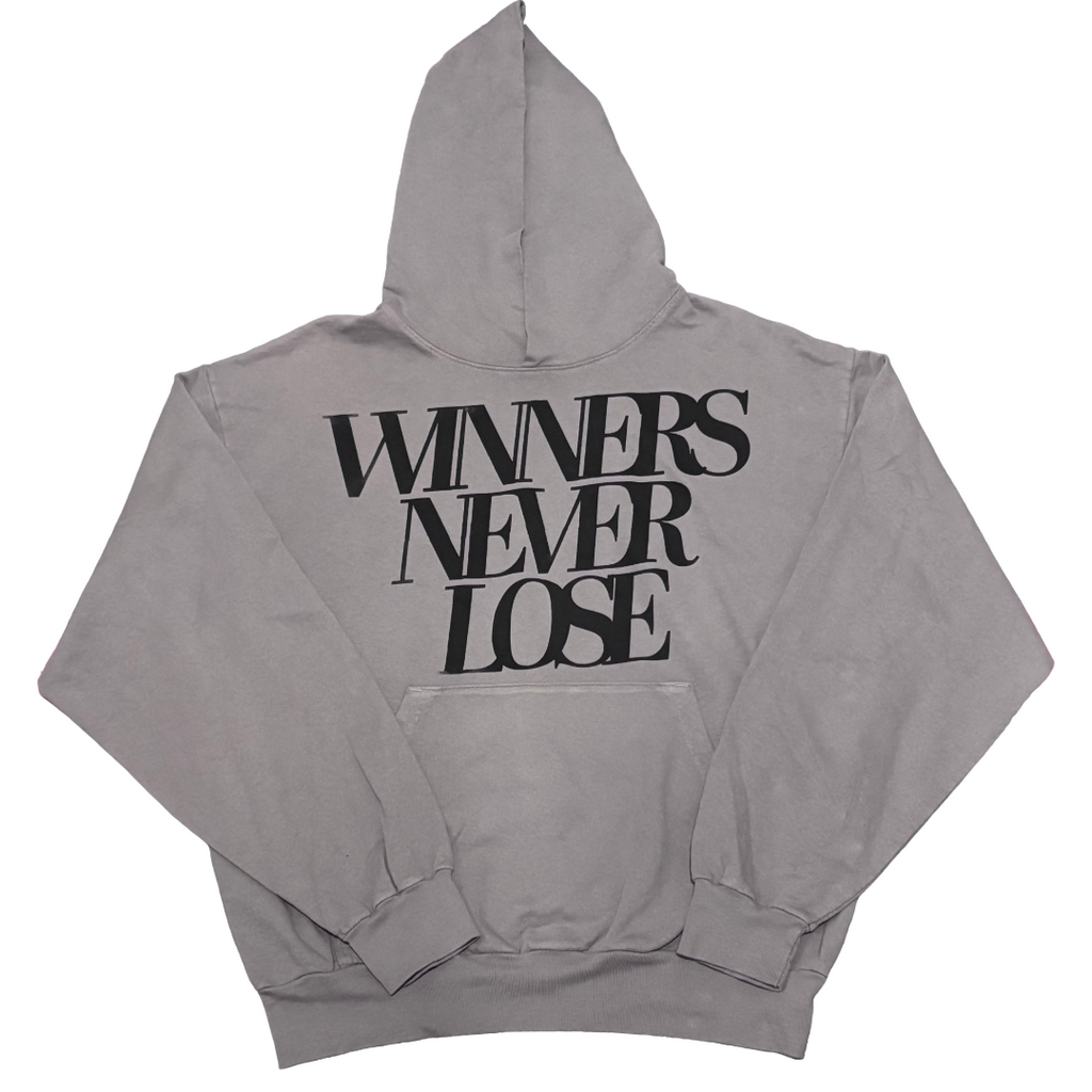 Black on dimgray thin hoodie